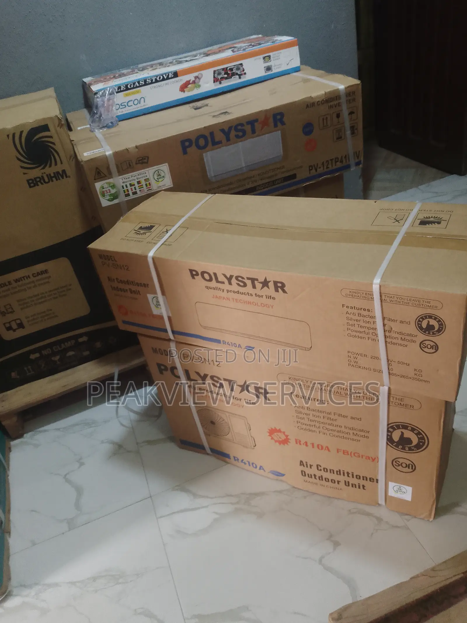 Pure Copper Thread Polystar 1.5hp Split Unit Ac