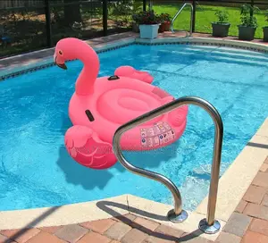 Mega Flamingo Inflatable Pool Island Float