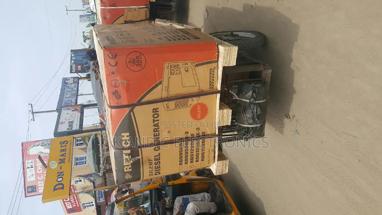 RETECH GENERATOR 10kva Diesel Soundproof
