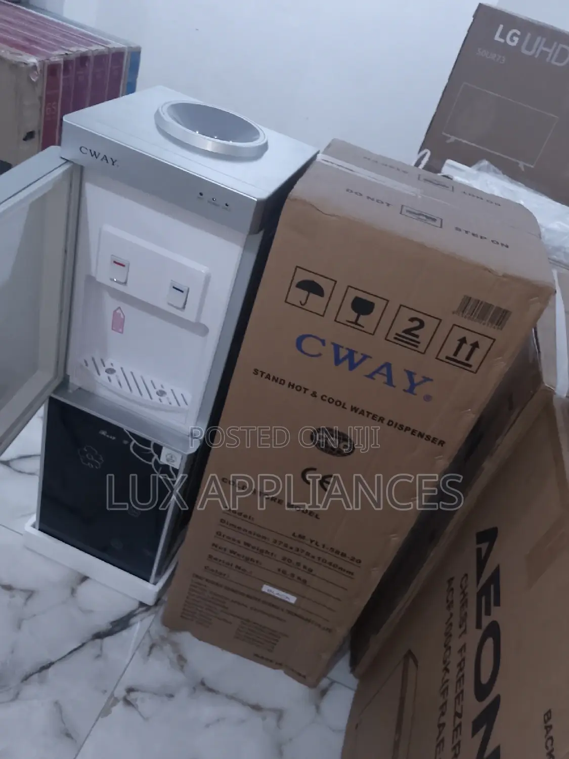 Cway Water Dispenser With Fridge