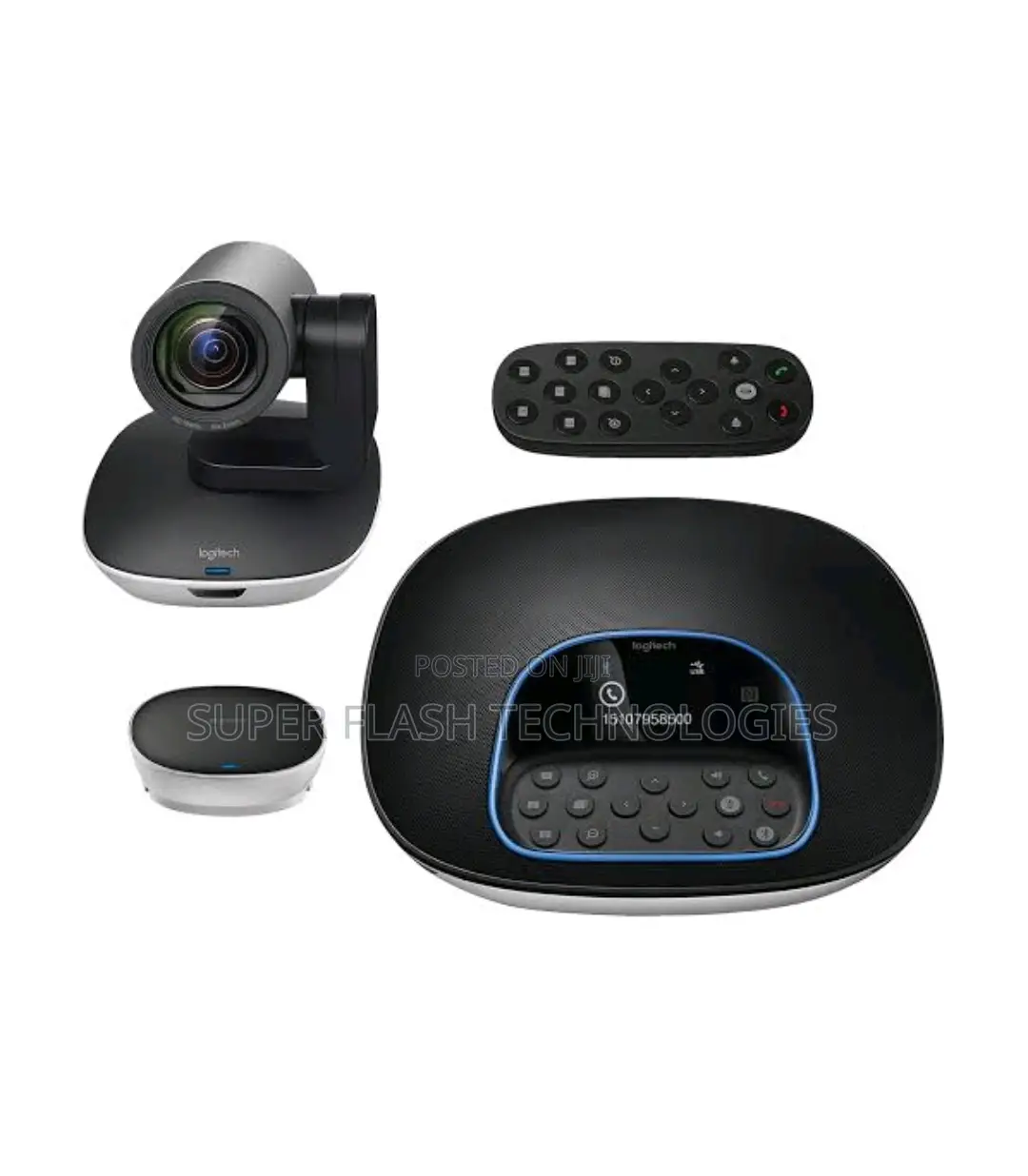 Logitech Cc3500e Group Hd Video Audio Conferencing System