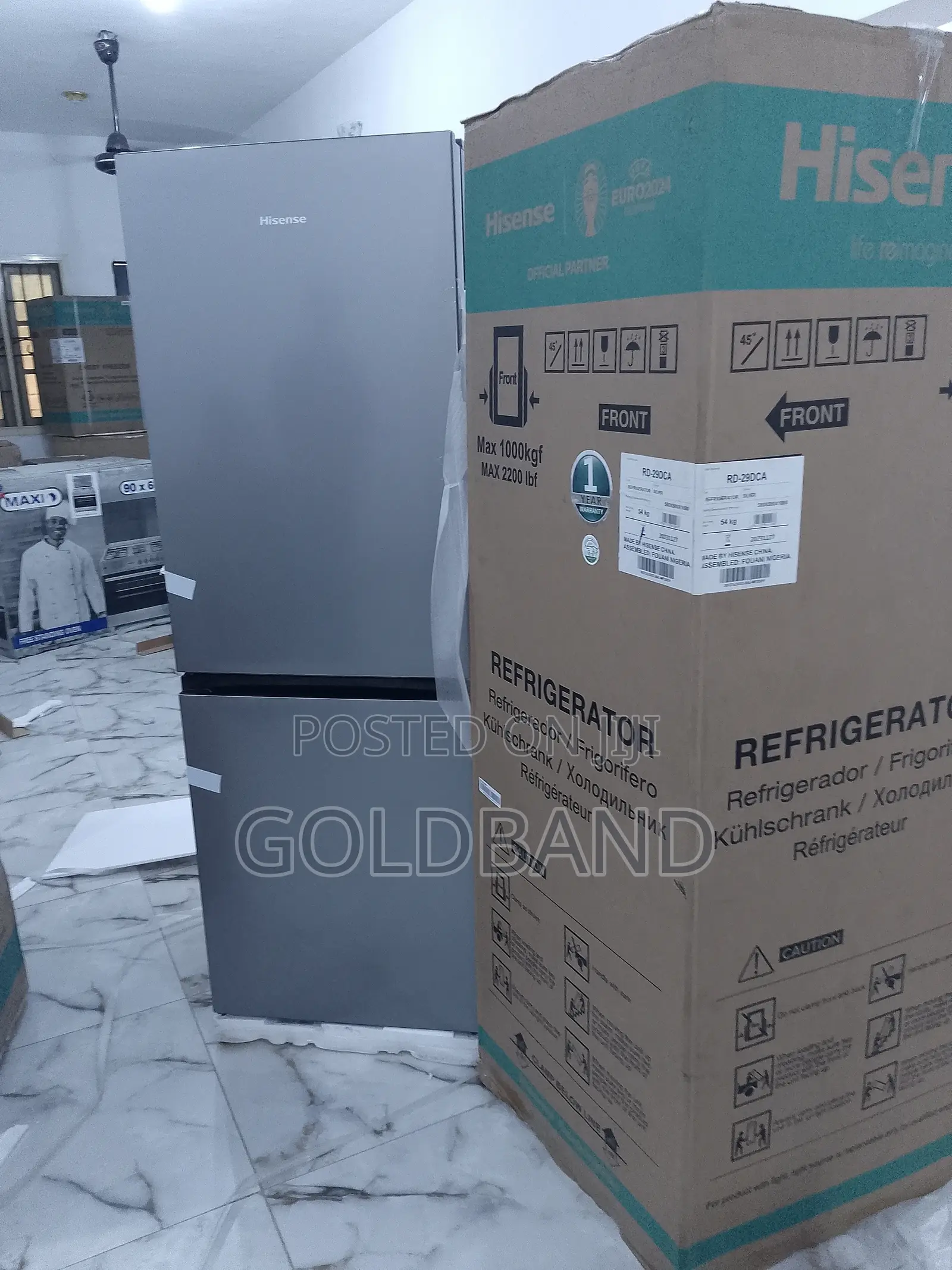 New Hisense 225L Refrigerator (29dca)