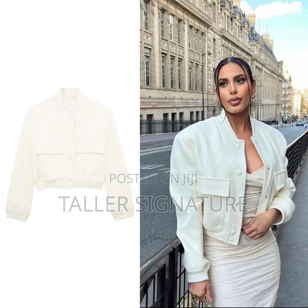 New in Luxe Zara Bomber Jacket