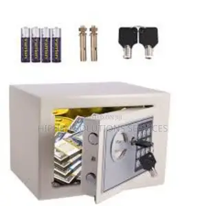 Electronic Safe Box - Black