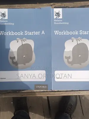 Nelson Handwriting Work Book Starter A