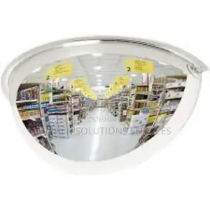 Outdoor Warehouse Side View, Circular Wall Mirror For Office