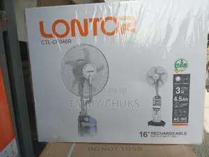 Rechargeable 16" Mist Water Fan
