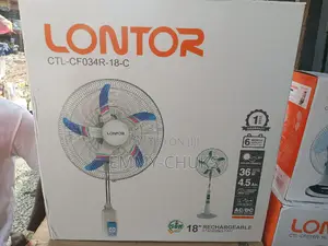 Lontor Rechargeable Fan 18"