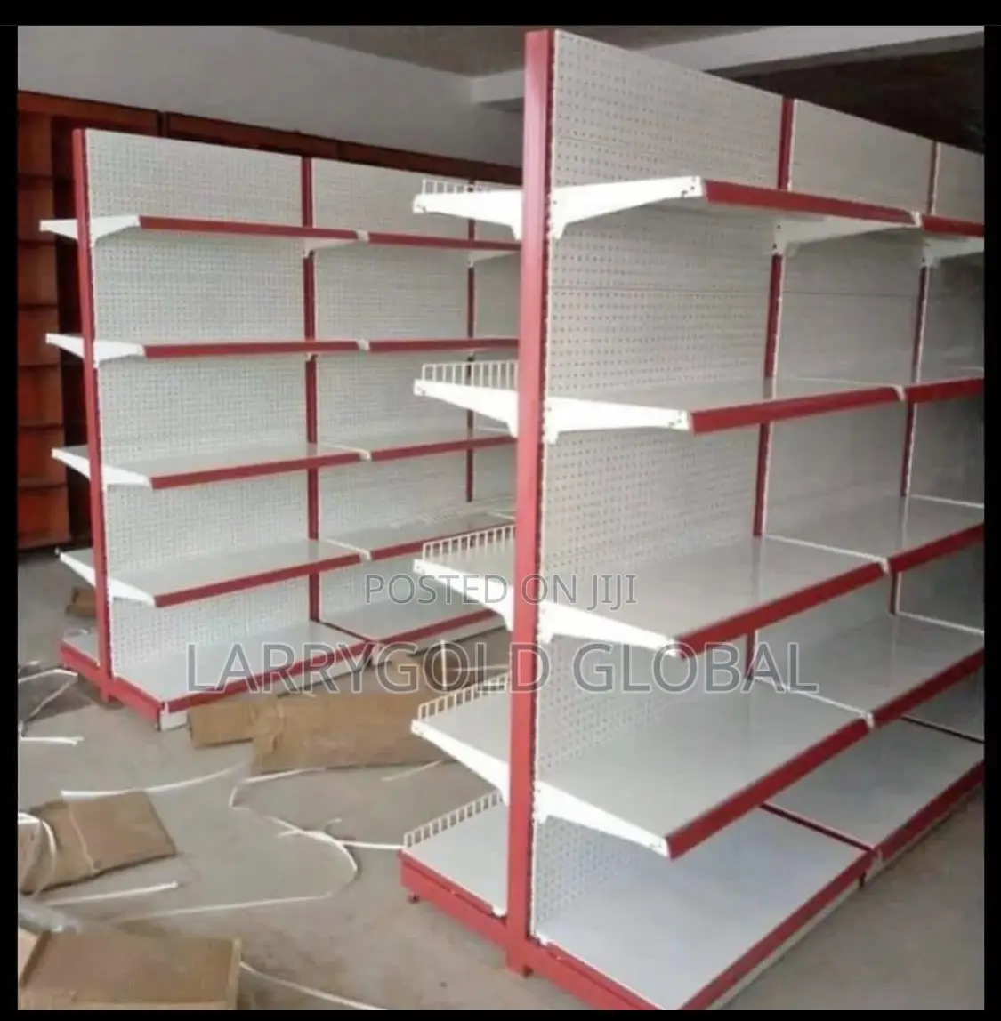 Imported Double Sided Supermarket Shelves