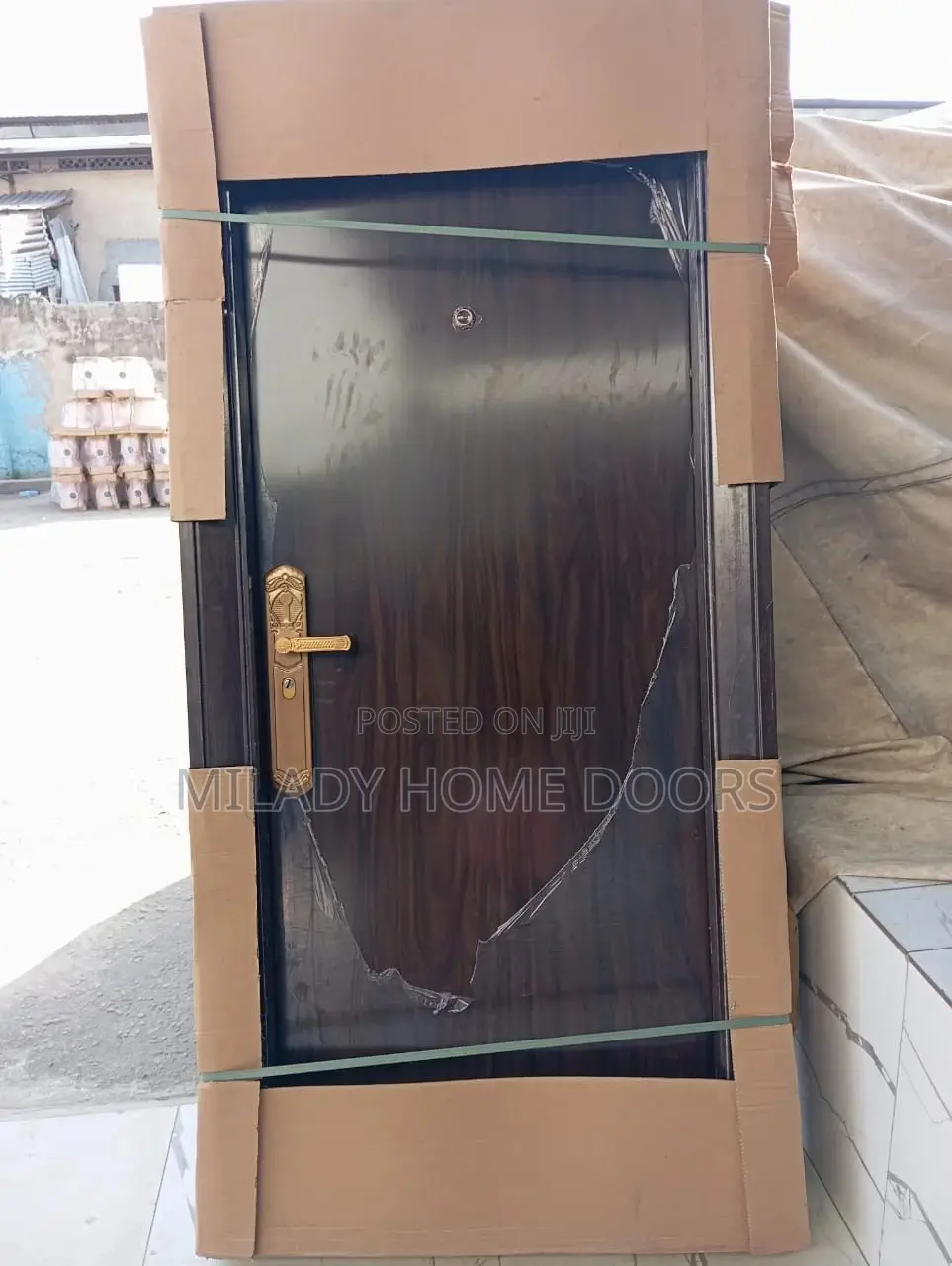 3ft Steel Security Door 6"