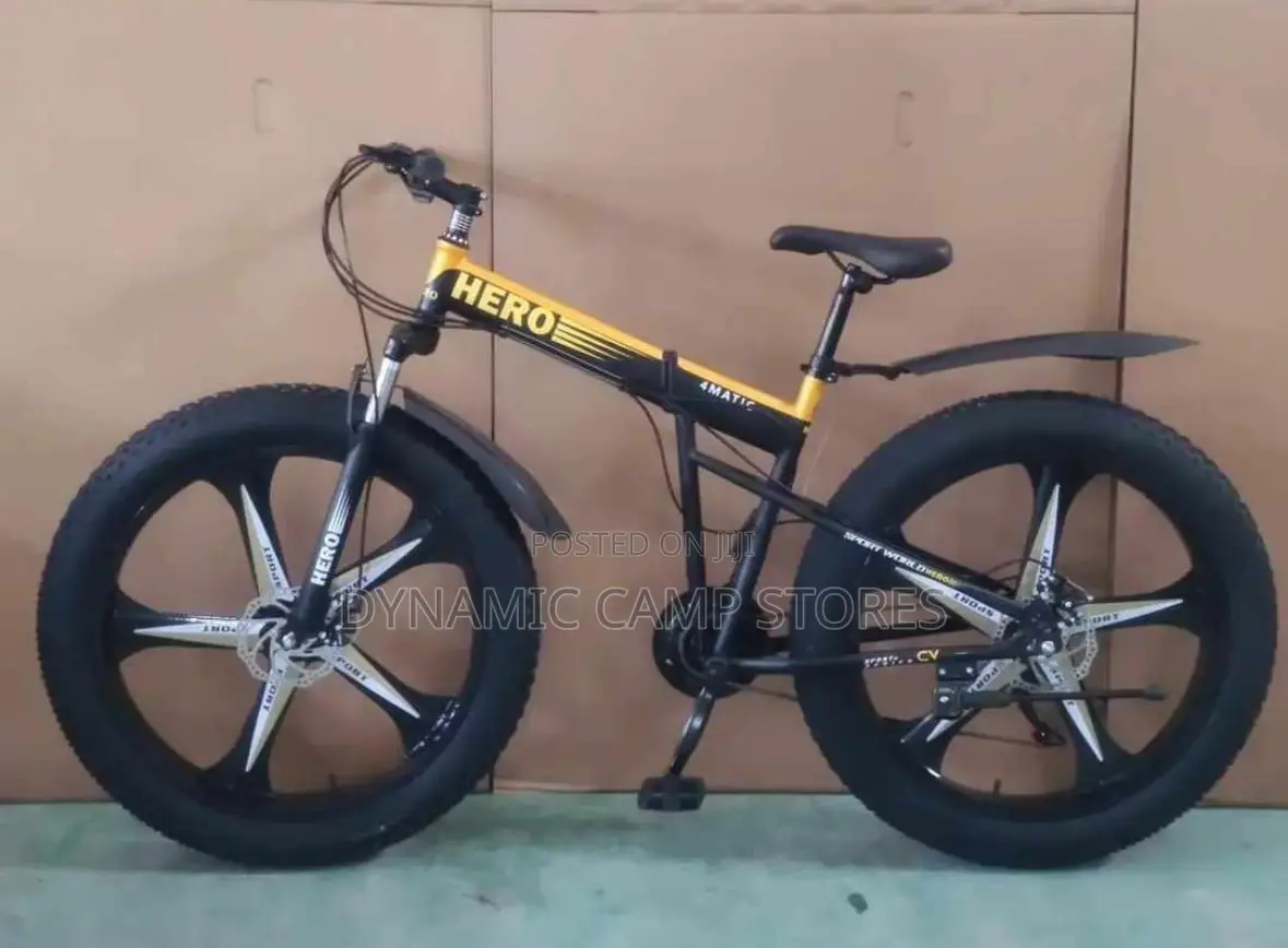 Hero Fat Tire Bicycle With Rim