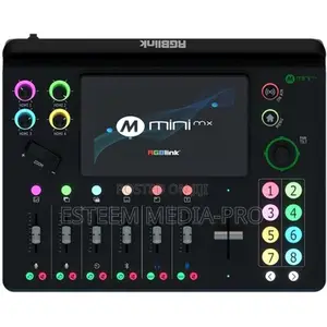 Photo - Rgblink Mini-Mx 4K60 Hdmi Live Video Streamng Switcher Mixer