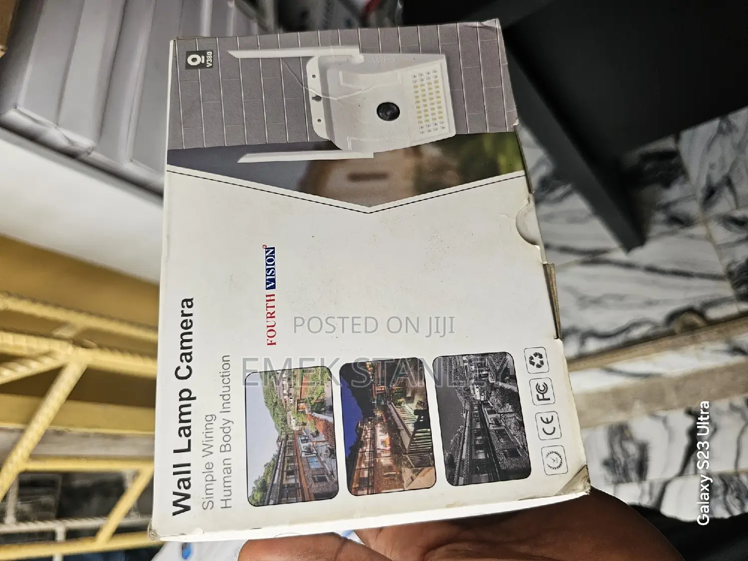 Wall Lamp Camera