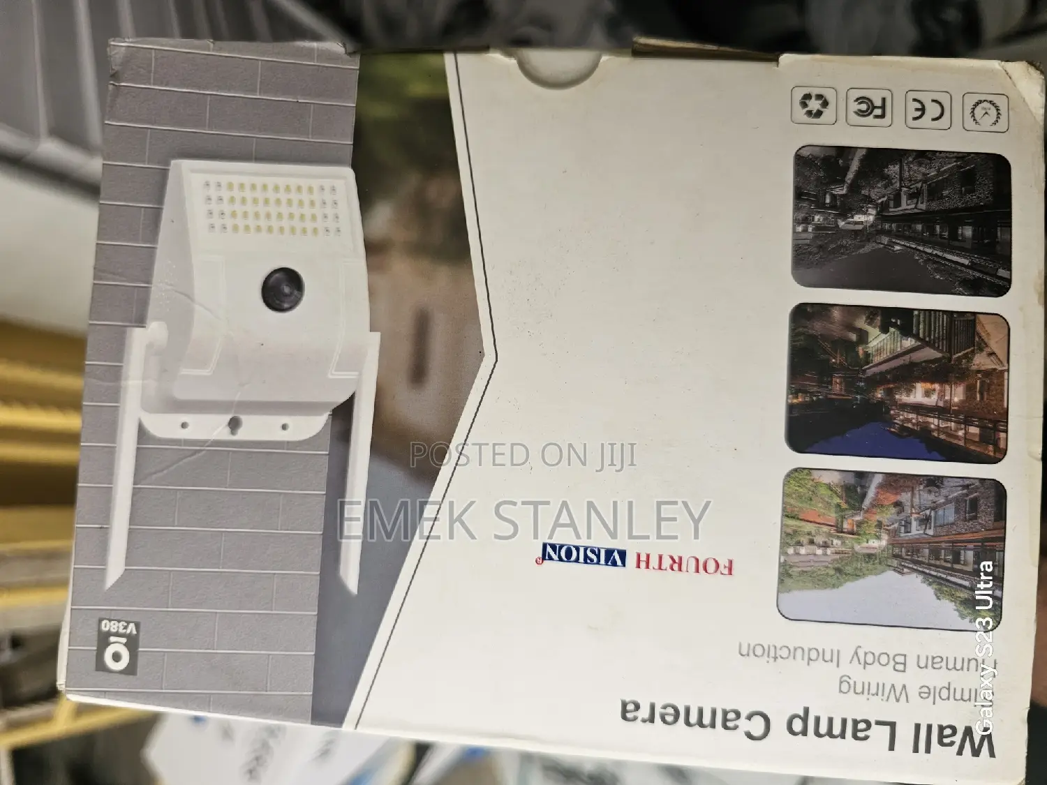 Wall Lamp Camera