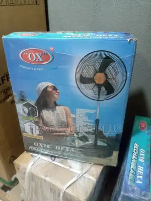 Hexa 18'' Rechargeable Standing Fan