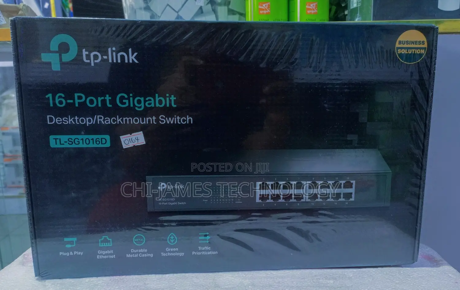 16port Gigabit Desktop/Rackmount Switch