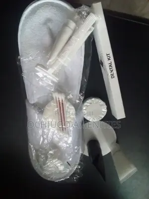 Dental Kit,Bath Gel, Shaving Kit, Slippers - Hotel Amenitoes