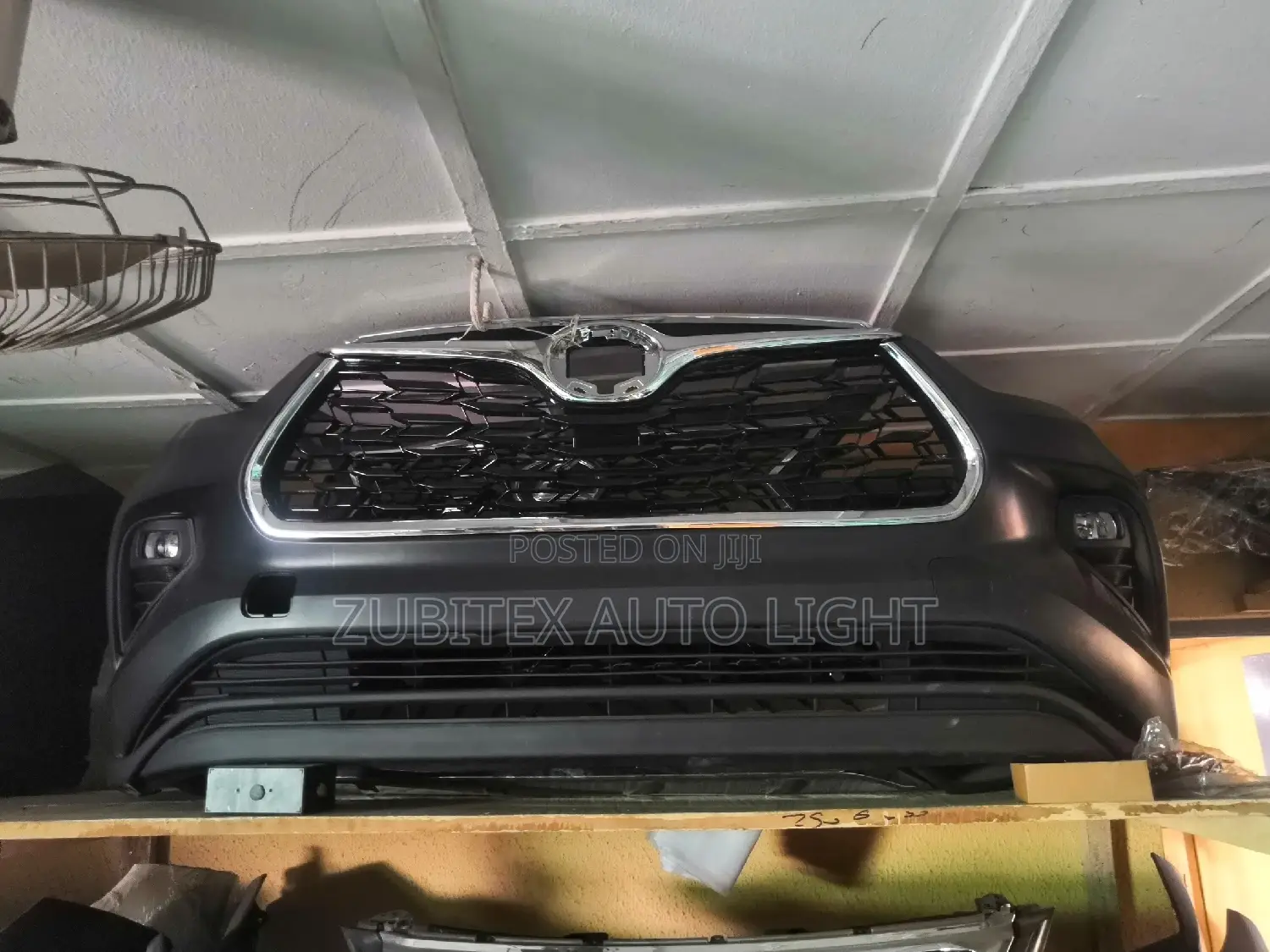 Complete Front Toyota Bumper Highlander 2020 Model