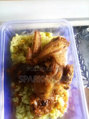Friedrice Jollof With Chicken or Meat