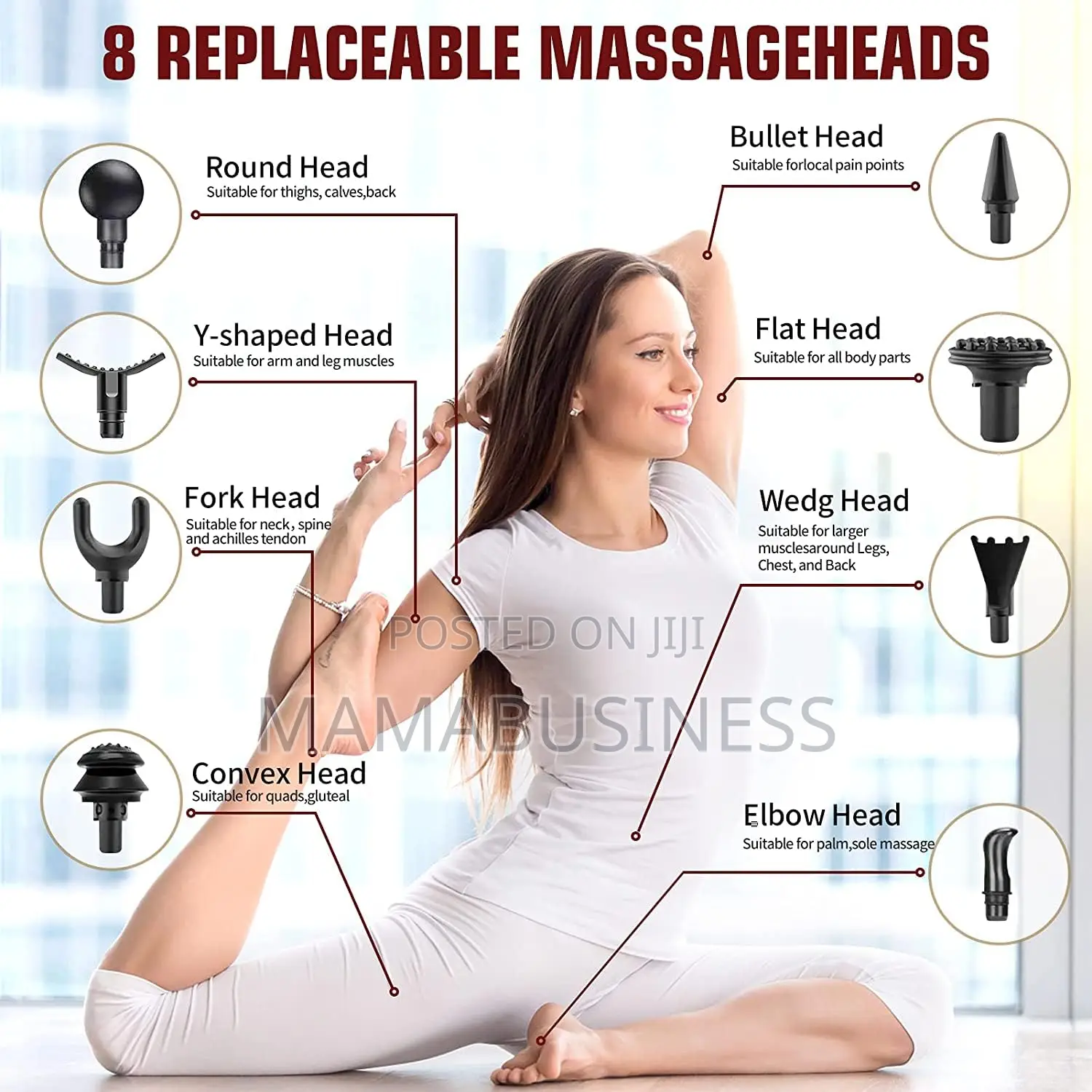 Blueidea LCD Display 32 Speed Fascial Massage Gun
