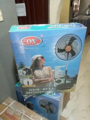 Quality Brand-New Hexa Rechargeable Standing Fan