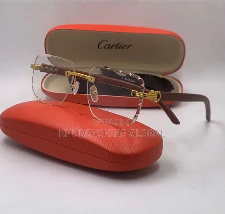 Vintage Classy Designer Glasses With Case