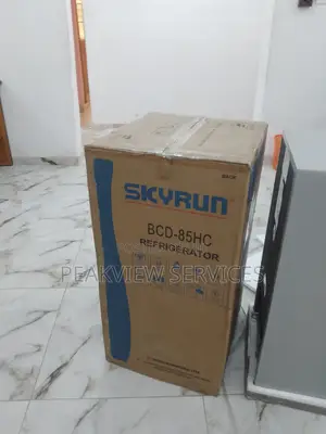 Top Freezer Skyrun 85l Double Door Refrigerator With 4shelve