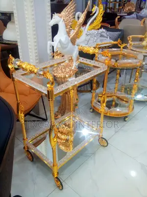 High Quality Imported Luxury Wine Carts.