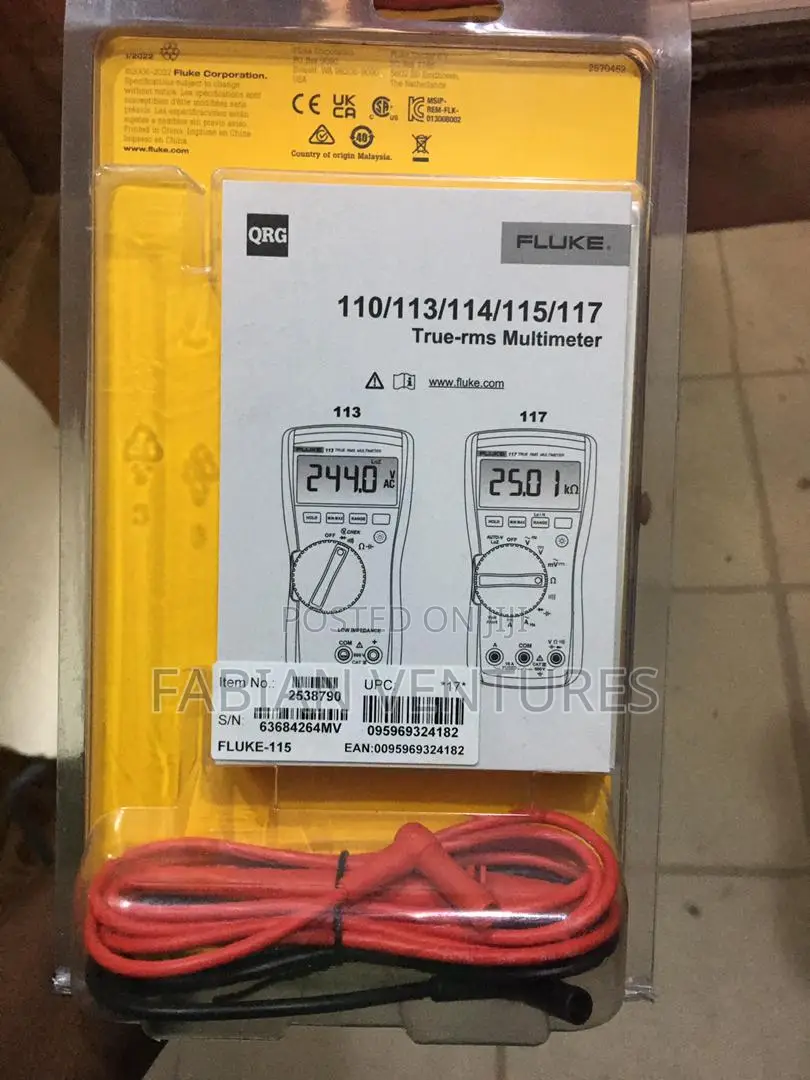 Digital Multimeter Fluke 115