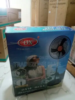 Quality Brand-New Hexa 18'' Rechargeable Standing Fan