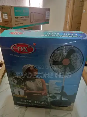 Fast-Selling Hexa Rechargeable Standing Fan
