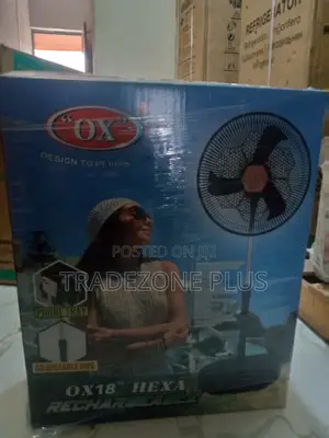 Premium Quality Hexa Rechargeable Standing Fan