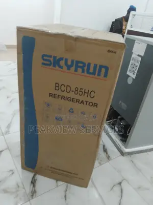 Efficient Skyrun 85HC Double Door Refrigerator With 4shelves