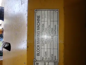 Electric Block Mulder Machine(9inches-3 In1)