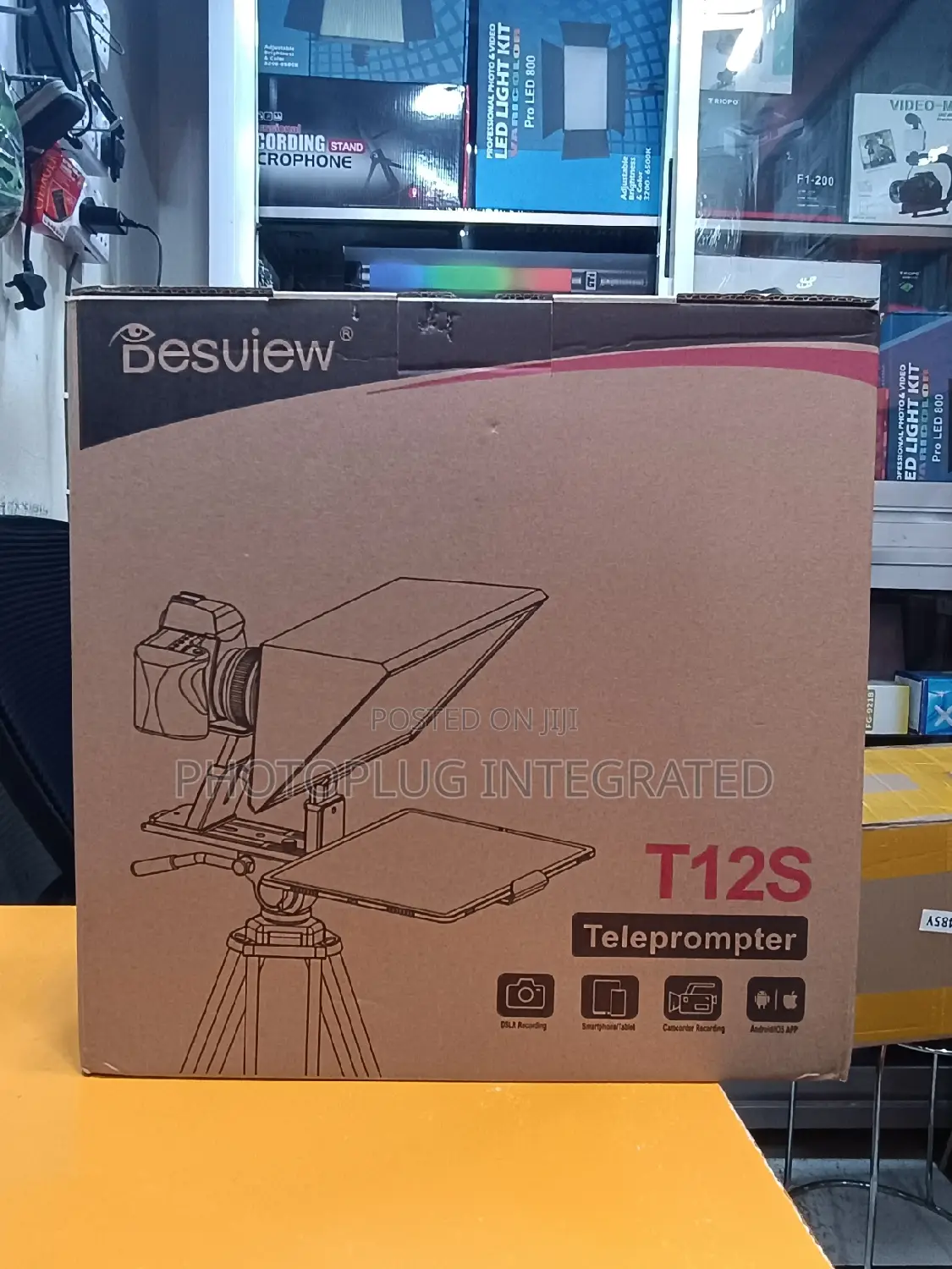 Desview Teleprompter T12s for iPad / Tablet / Camera