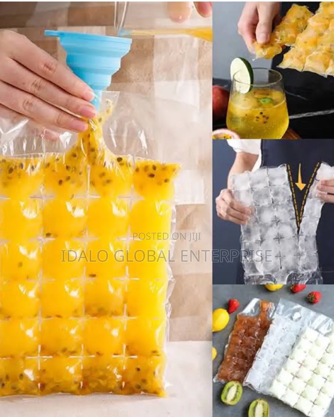 Ice Cube Mold Bag