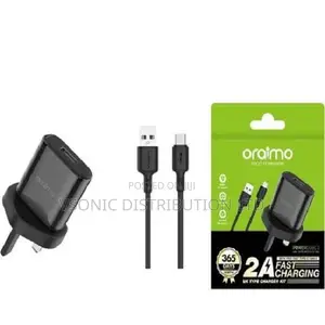 Photo - Oraimo OCW-U66S+M53 Type B, 1m Long, Compact 2A Fast Charger