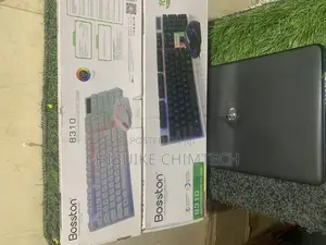 BOSSTON Wired Gaming Keyboard and Mouse Backlit