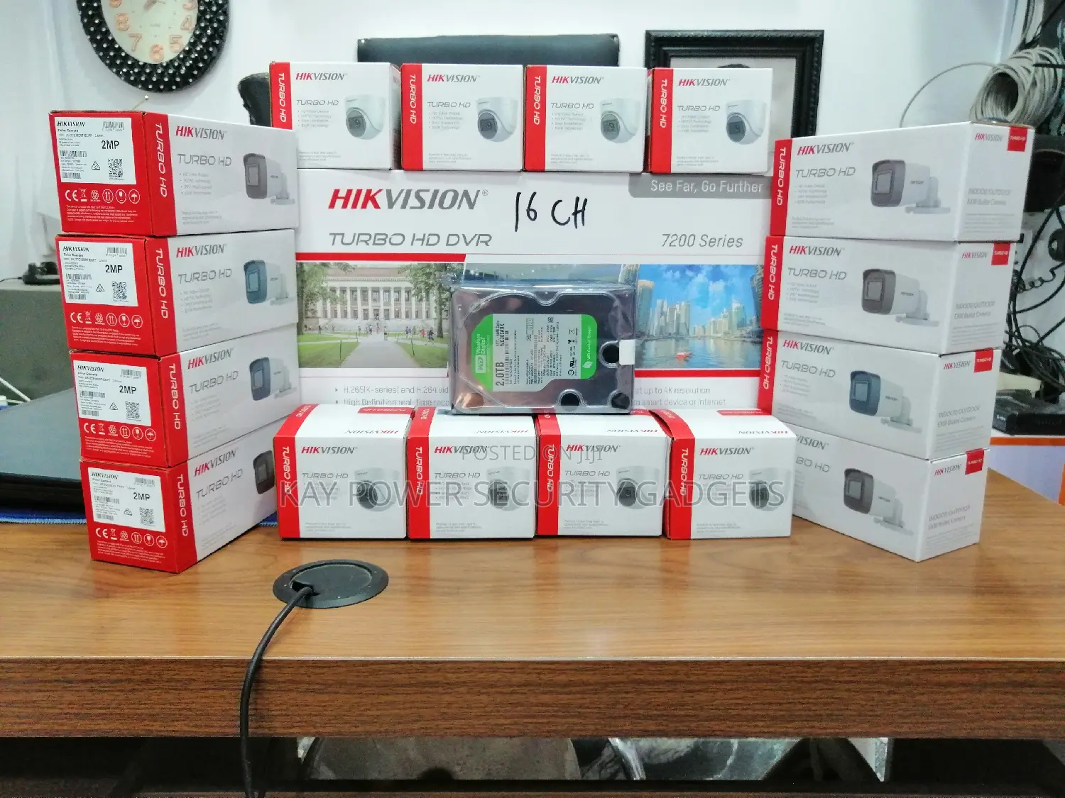 Hikvision 16 Channel Set