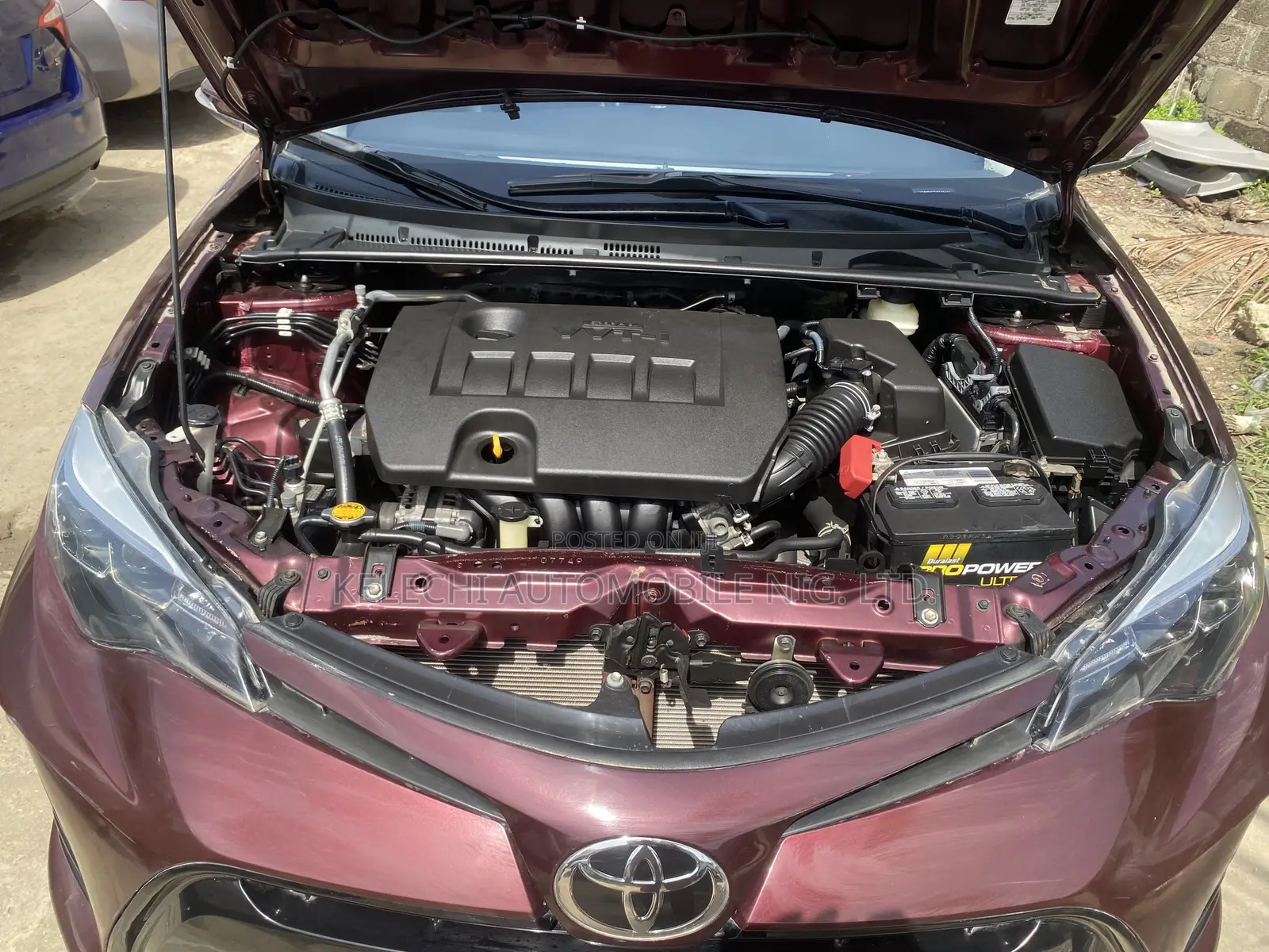 Toyota Corolla 2017 Red