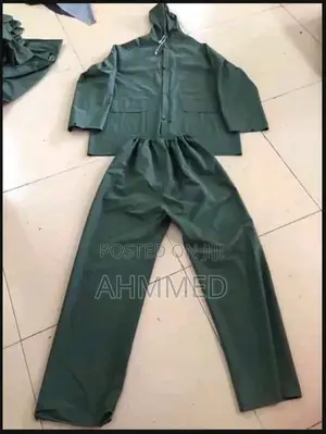 Jacket And Trousers Rain Coat Pvc
