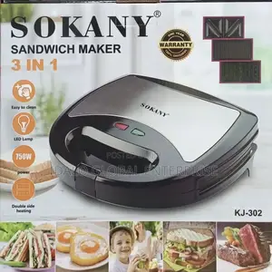 Sokany 3in1 Sandwich Toaster