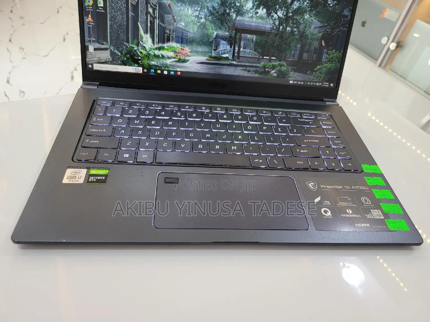 Laptop MSI 16GB Intel Core I7 SSD 512GB