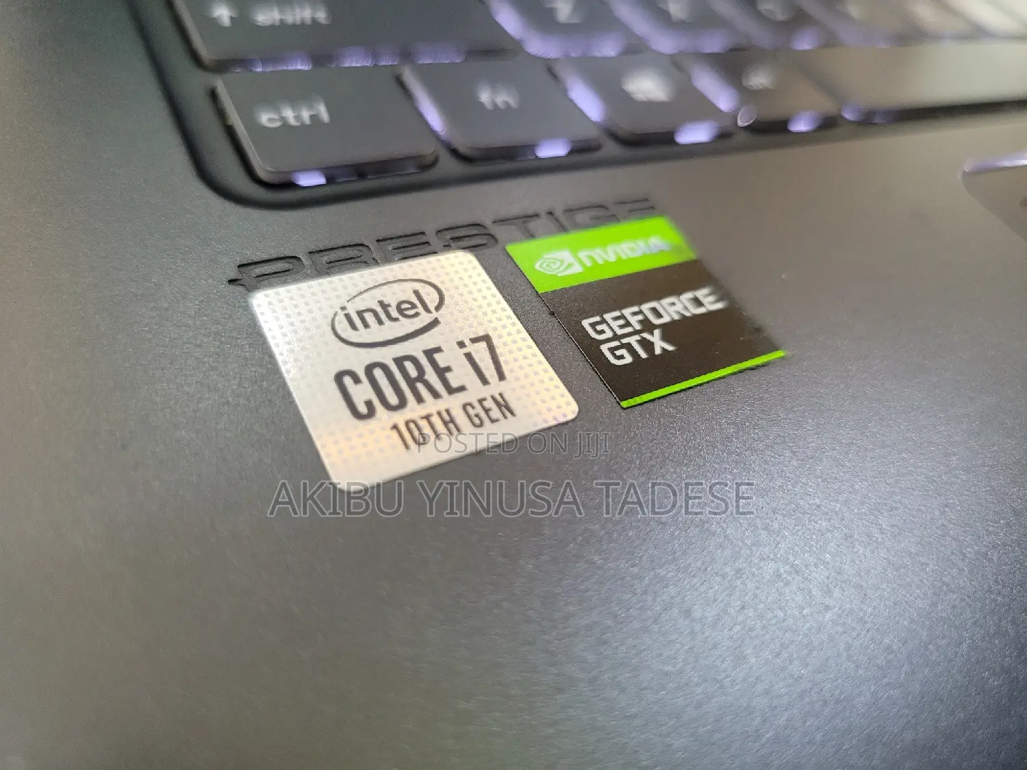 Laptop MSI 16GB Intel Core I7 SSD 512GB