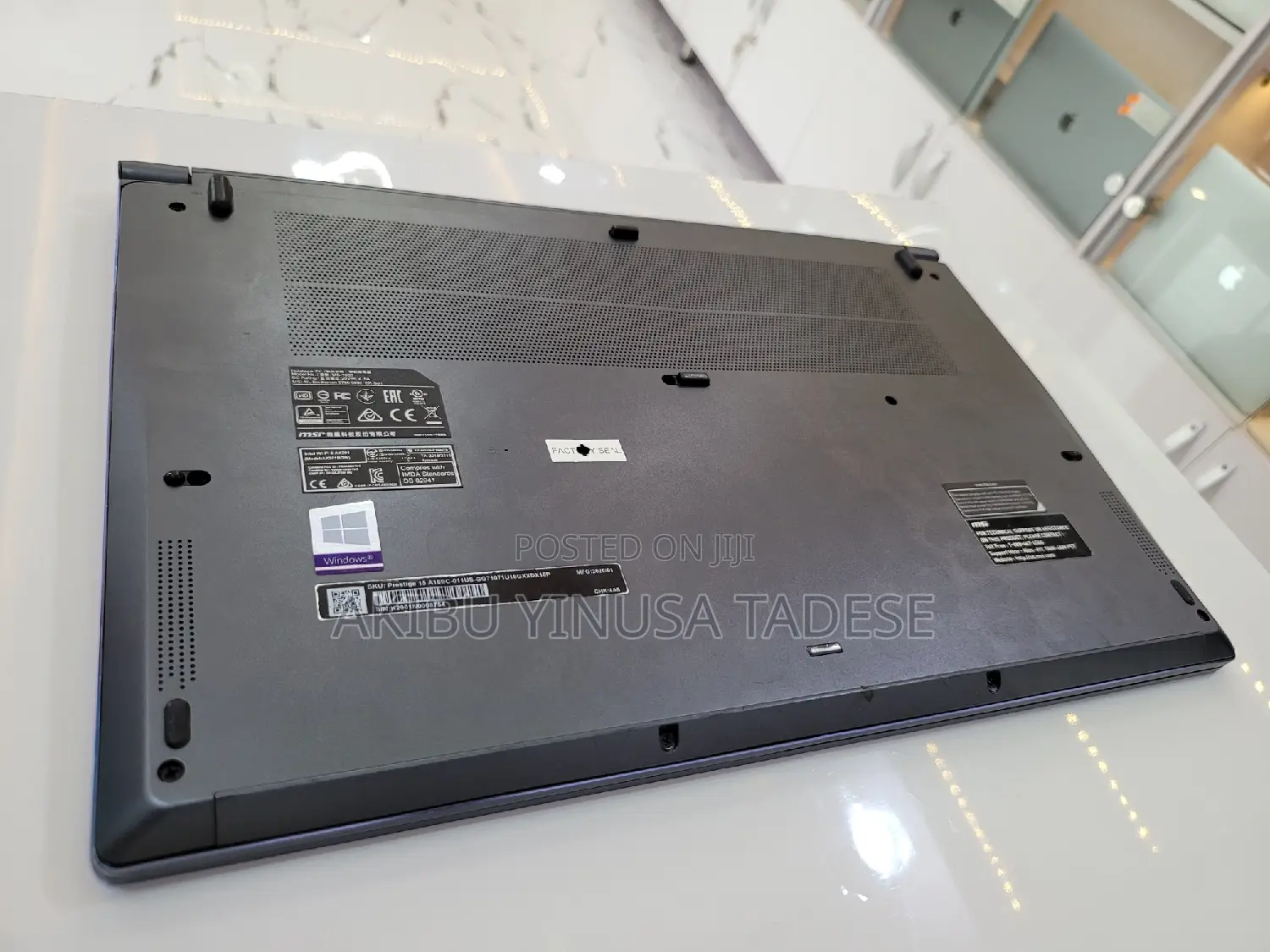 Laptop MSI 16GB Intel Core I7 SSD 512GB