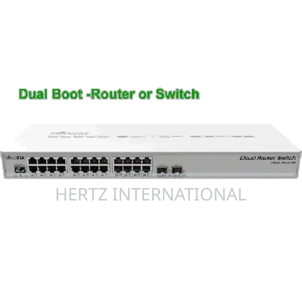 MIKROTIK Cloud Router Switch CRS326-24G-2S+RM