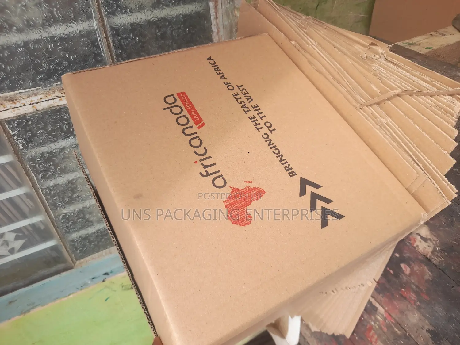Printed Currogated Carton Packaging Box