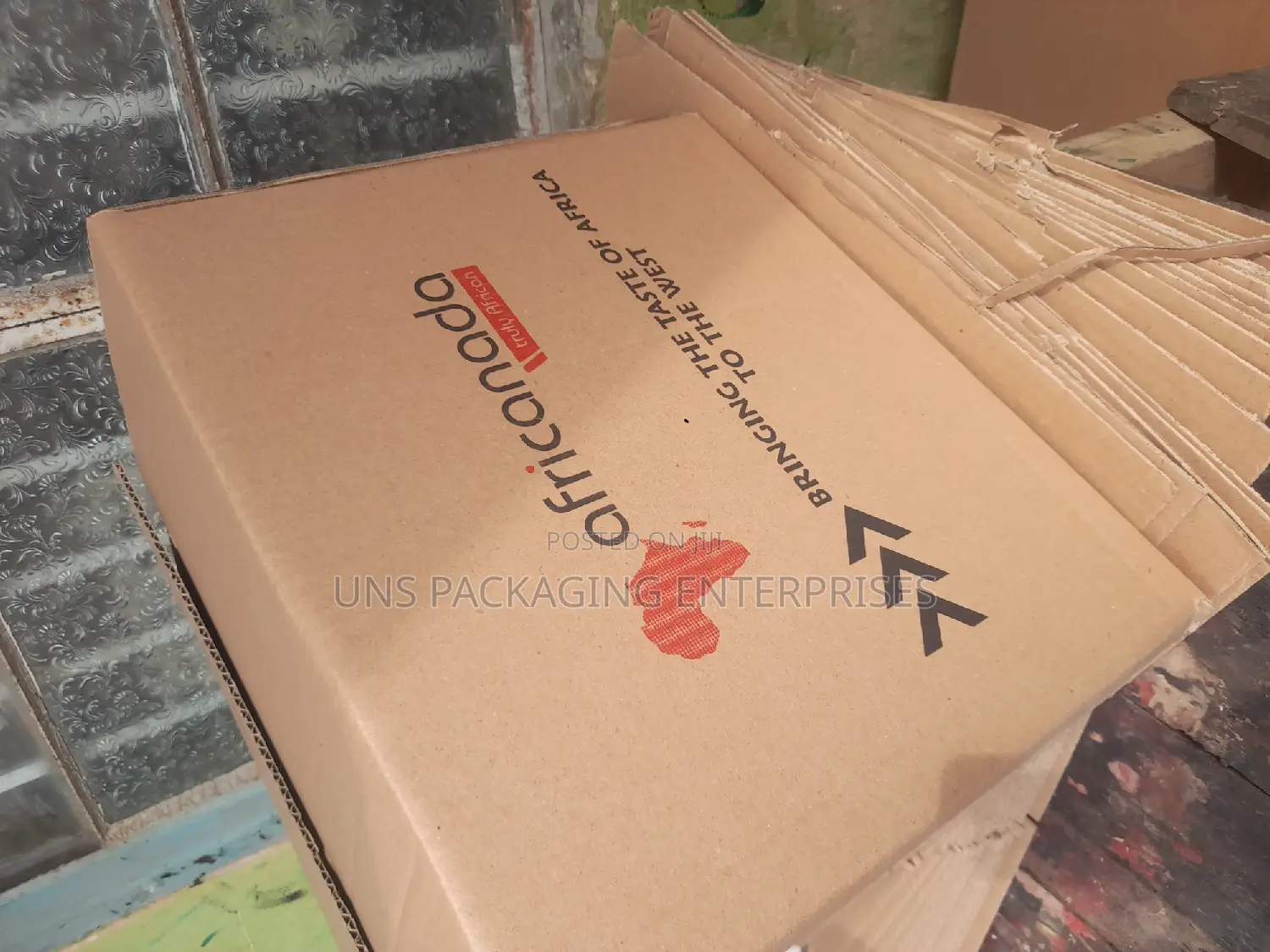 Printed Currogated Carton Packaging Box