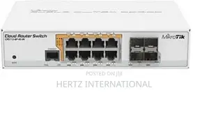 MIKROTIK Gigabit Ethernet Smart Switch(CRS112-8p-4s-In)
