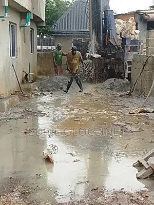 Borehole Drilling and Water Flushing